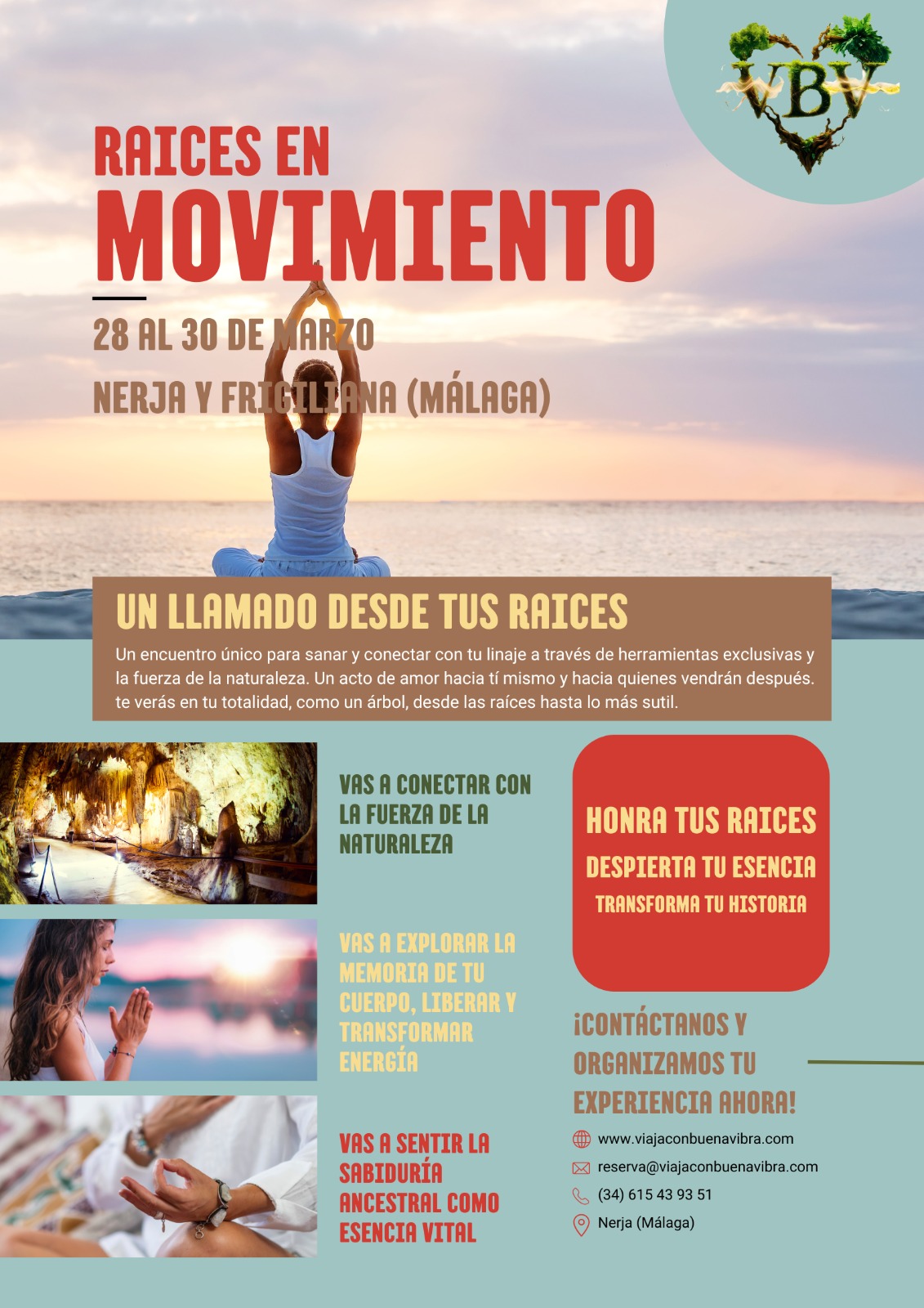 Raices en movimieneto